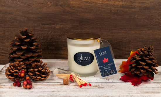 Autumn Ember- Luxury Coconut Wax Candle - Autumn Crumble