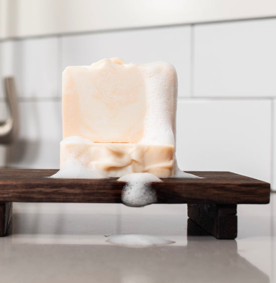 Tallow+Goat Milk Soap-Sweet Orange + Cedarwood