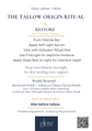 The Tallow Origin Ritual | Restore | For Dry/Mature Skin