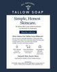 Tallow+Goat Milk Soap-Fragrance Free-All Natural